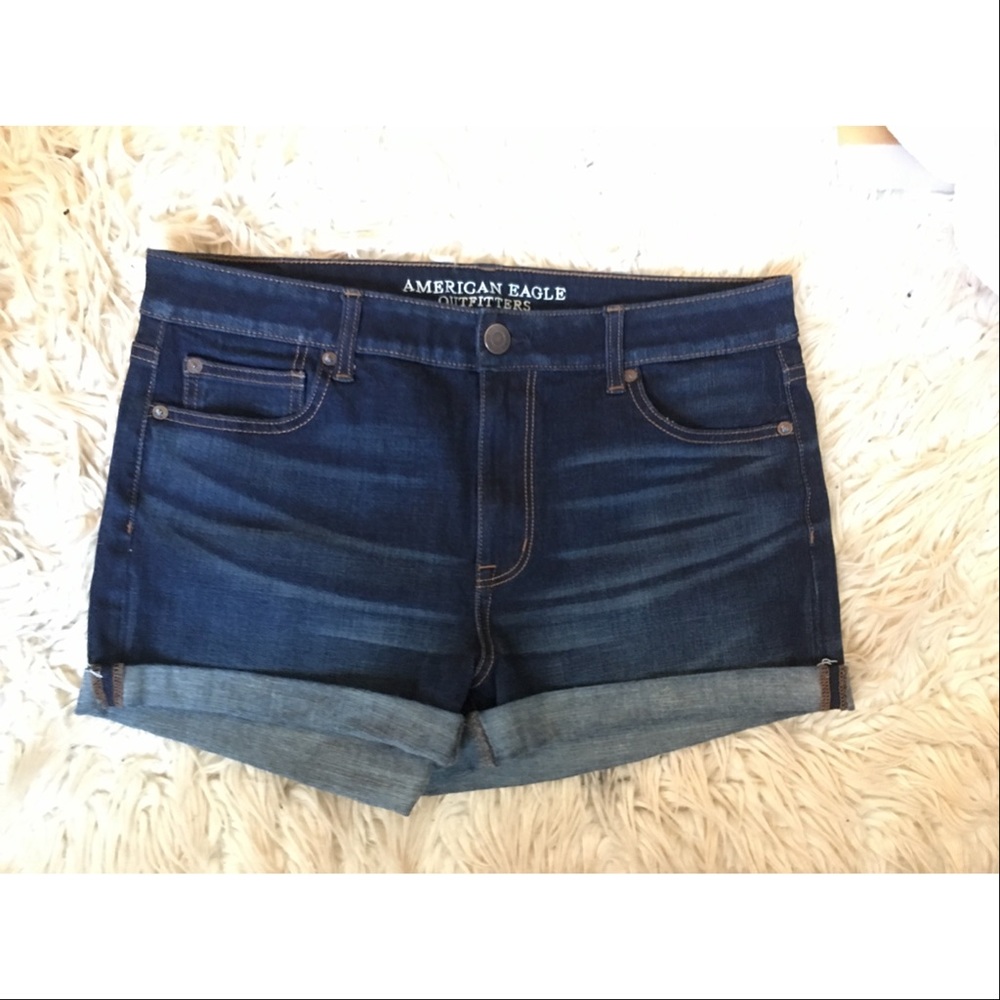 American Eagle High Waisted Jean Shorts